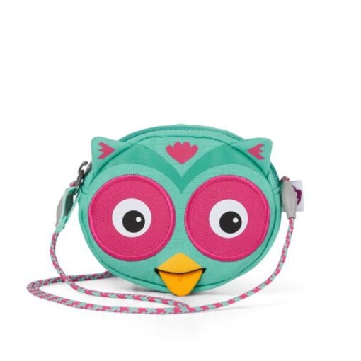 Dětská kabelka Affenzahn Wallet - Olivia Owl - turquoise