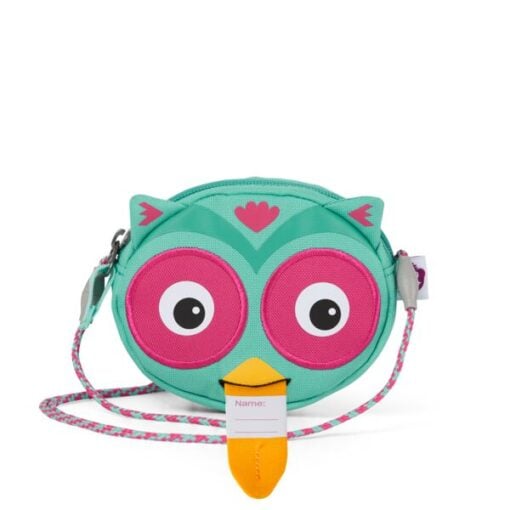 Dětská kabelka Affenzahn Wallet - Olivia Owl - turquoise - Image 3