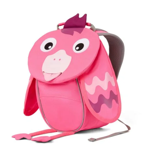 Batůžek pro nejmenší Affenzahn Small Friend Flamingo - neon pink - Image 4