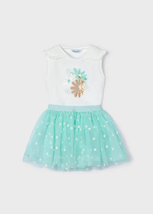 Set sukně dívčí tulle a trička Mayoral 3950-062 - vel. 116