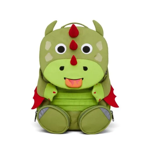 Dětský batoh do školky Affenzahn Large Friend Dragon - green