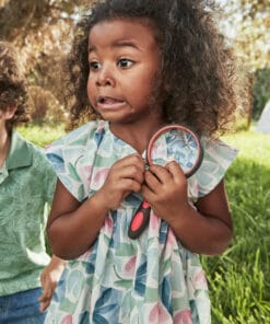 Dívčí šaty letní Mayoral tulipány 3928