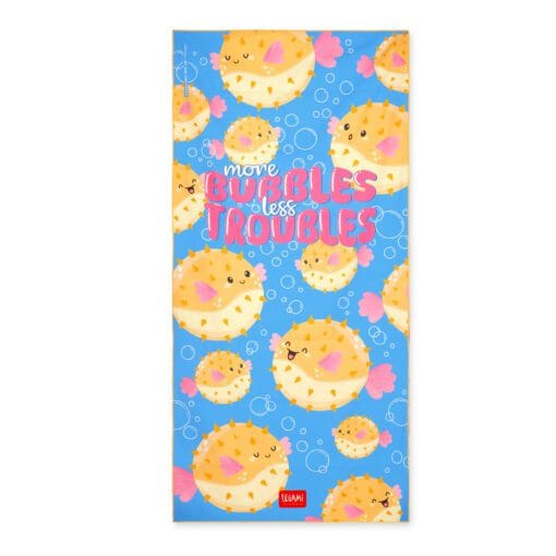 Plážová osuška Legami Beach Towel - Pufferfish