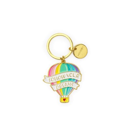 Klíčenka Legami Enamel Key Ring - Air Balloon