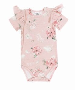 Bodýčko dívčí KIRA II Jamiks hortenzie bambus - vel. 62, 68