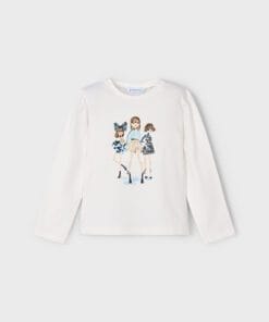 Tričko dívčí Mayoral 4011