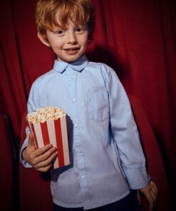 Košile chlapecká Mayoral 146 modrá, bílá, modrá pruh