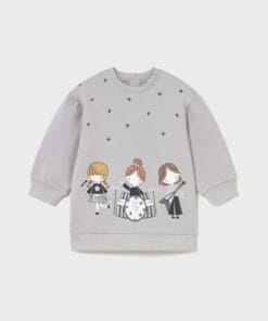 Mikina šaty dívčí Mayoral 2921